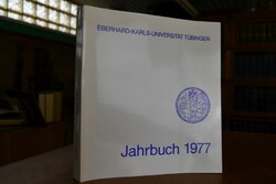 Eberhard-Karls-Universität Tübingen Jahrbuch 1977.