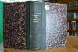 Die Theologie der Vorzeit. Letzter Band (apart).