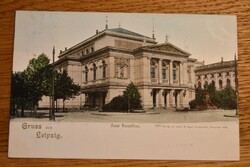Gruss aus Leipzig. Neues Concerthaus.