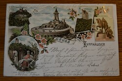 Litho. Gruss vom Kyffhäuser.