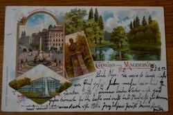 Litho. Gruss aus Magdeburg.