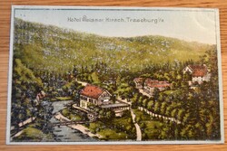 Litho. Hotel Weisser Hirsch, Treseburg i.H.