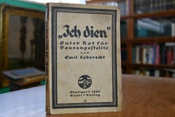 "Ich dien". Guter Rat für Hausangestellte.