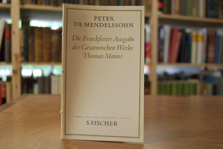 Die Frankfurter Ausgabe der Gesammelten Werke Thomas Manns.