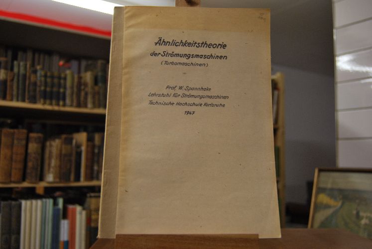 Ähnlichkeitstheorie der Strömungsmaschinen (Turbomaschinen).