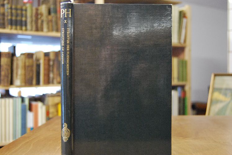 Handbuch der Physik Band X. Struktur der Flüssigkeiten. Structure of Liquids.