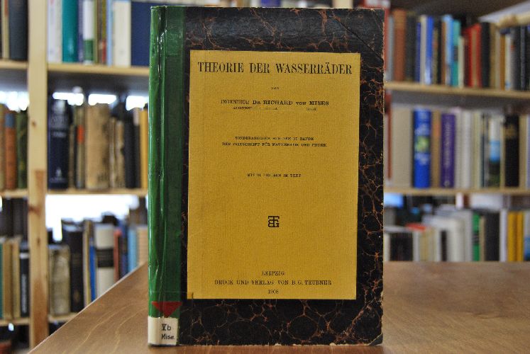 Theorie der Wasserräder.