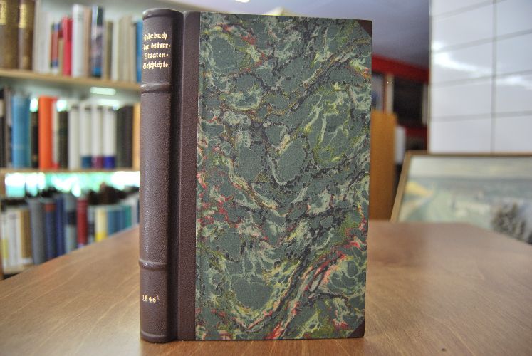 Lehrbuch der österreichischen Sta(a)tengeschichte für die k.k. Grammatical . an dem k.k. Gymnasium zu Hall pro Josepho Alber.