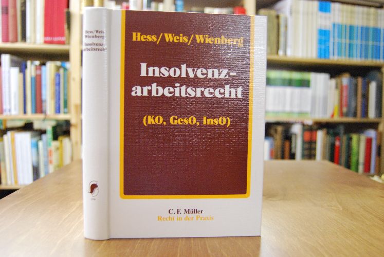 Insolvenzarbeitsrecht (KO, GesO, InsO). Auf der Grundlage des arbeitsrechtlichen Beschäftigungsförderungsgesetzes.