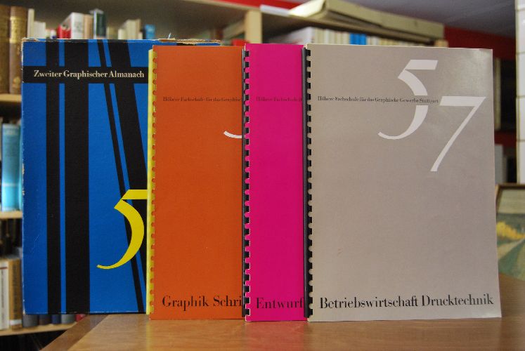 Höhere Fachschule für das graphische Gewerbe Stuttgart. Zweiter Graphischer Almanach 57.