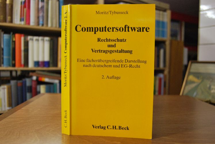 Computersoftware. Rechtsschutz und Vertragsgestaltung. Eine fächerübergreifende Darstellung nach deutschem und EG-Recht.
