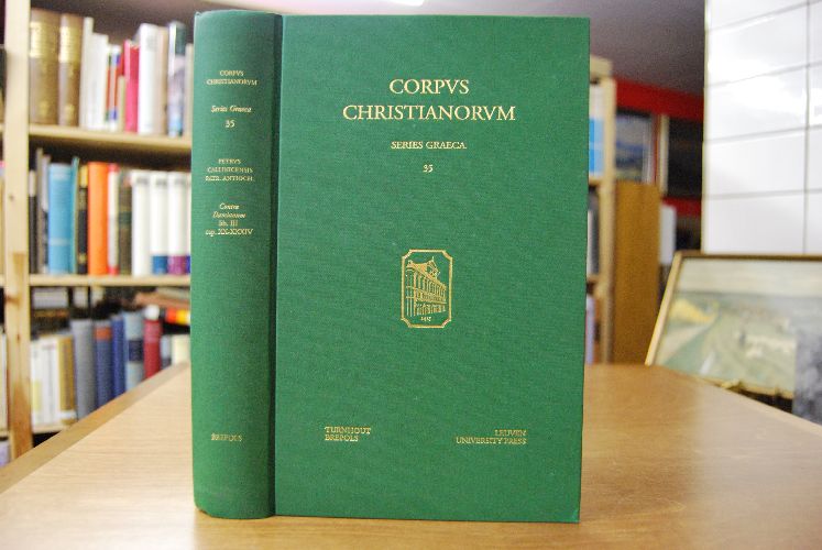 Petri Callinicensis Patriarchae Antiocheni Tractatus contra Damianum. III Libri tertii capita XX - XXXIV.