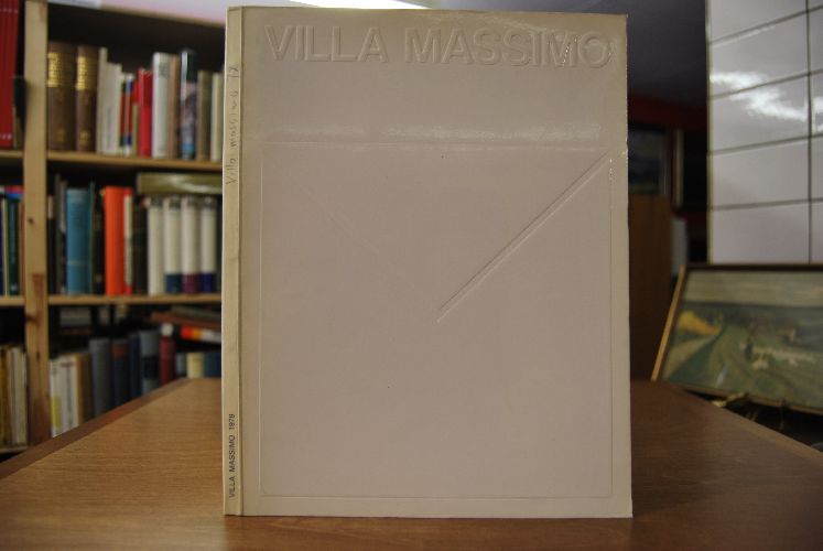 Villa Massimo. Mai / Juni 1978. Plastik im Park. Italienbilder.