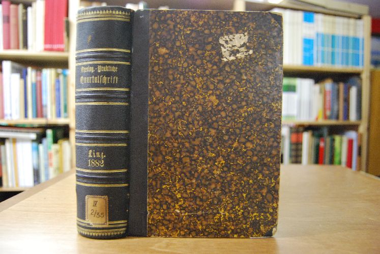 Theologisch-praktische Quartal-Schrift. 35. Jahrgang.