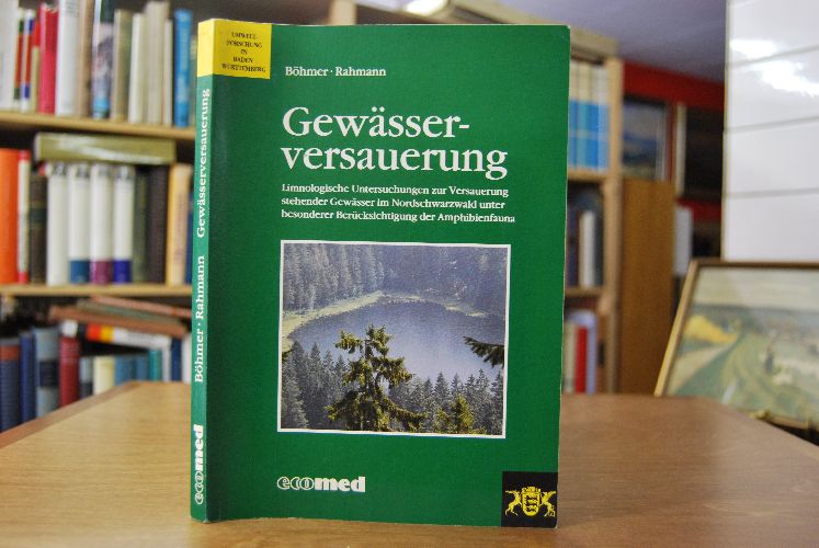 Gewässerversauerung. Limnologische Untersuchungen zur Versauerung stehender Gewässer im Nordschwarzwald unter besonderer Berücksichtigung der Amphibienfauna.