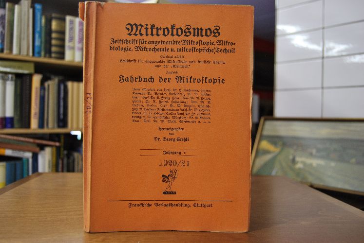 Mikrokosmos. Zeitschrift für angewandte Mikroskopie, Mikrobiologie, Mikrochemie u. mikroskopische Technik. 14. Jahrgang 1920/21.