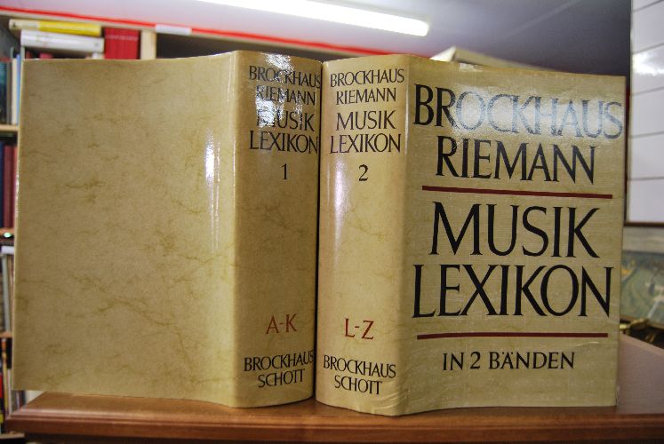 Brockhaus-Riemann-Musiklexikon.Bde. 1 und 2 (komplett).