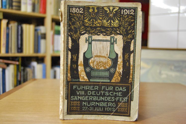 Festführer für das VIII. Deutsche Sängerbundesfest in Nürnberg vom 27.-31. Juli 1912.