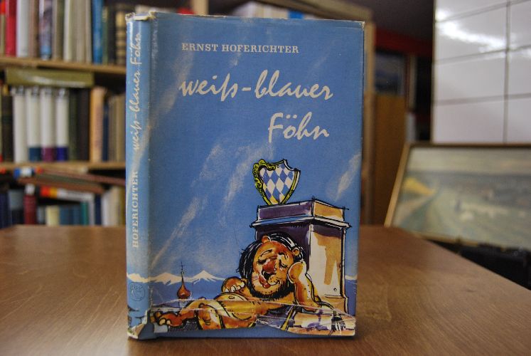 Weißblauer Föhn.