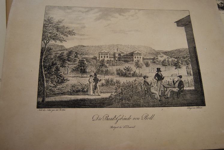 "Die Baad-Gebäude von Boll"