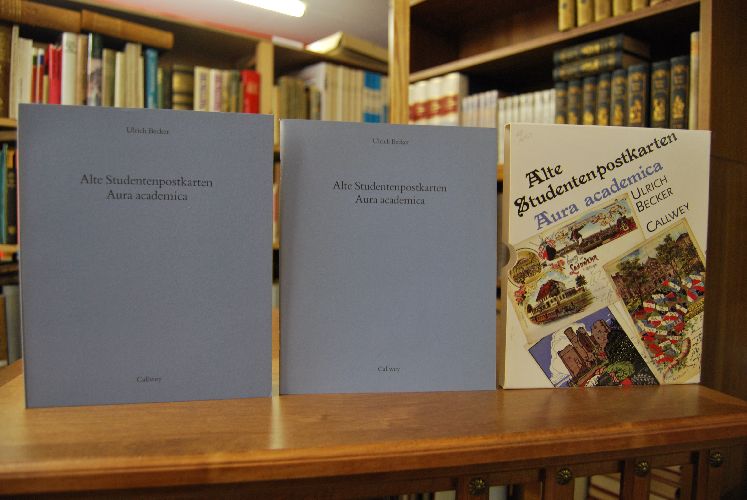 Alte Studentenpostkarten aura academica.