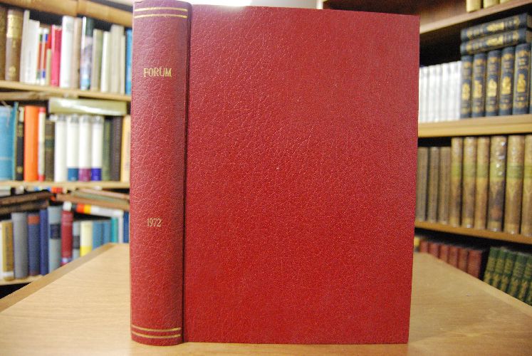 Neues Forum. Internationale Zeitschrift engagierter Christen und Sozialisten. Jahrgang 1972 (komplett) XIX. Jahrgang.