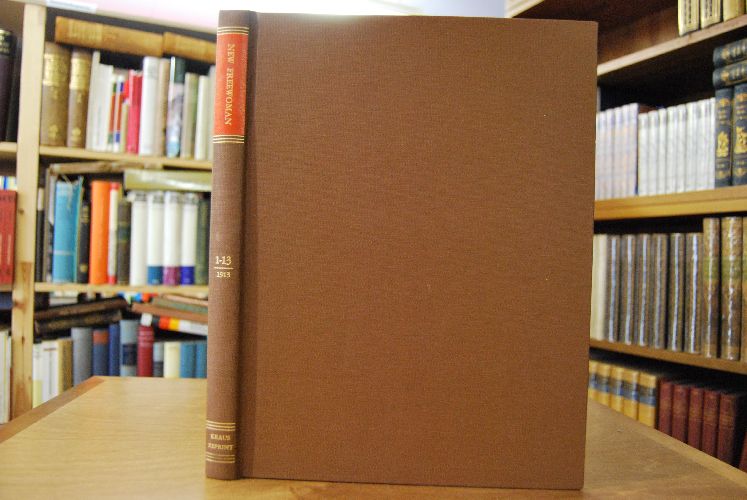 New Freewoman. An Individualist Review. Numbers 1-13 1913. Reprint.