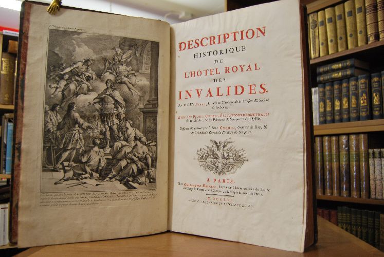 Description historique de L`Hotel Royal des Invalides.