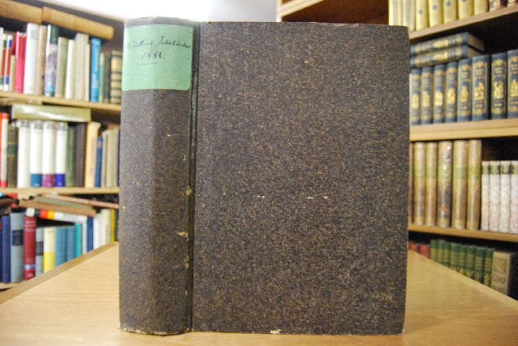 Württembergische Jahrbücher für Statistik und Landeskunde. Jahrgang 1879 1. Band 1+2. Hälfte und 2. Band (Württembergische Vierteljahreshefte für Landesgeschichte Jahrgang III) in einem Band.