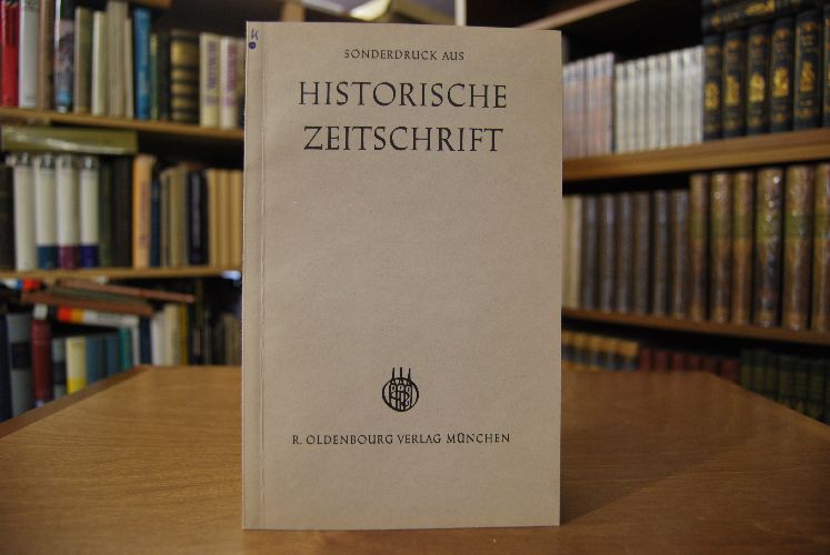Sonderdruck des Aufsatzes "Der schwierige Weg zum Frieden. Das Problem der Kriegsbeendigung 1870/71." Aus Historische Zeitschrift).