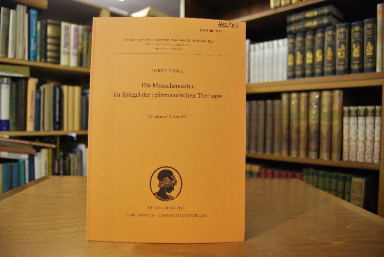 Die Menschenrechte im Spiegel der reformatorischen Theologie.