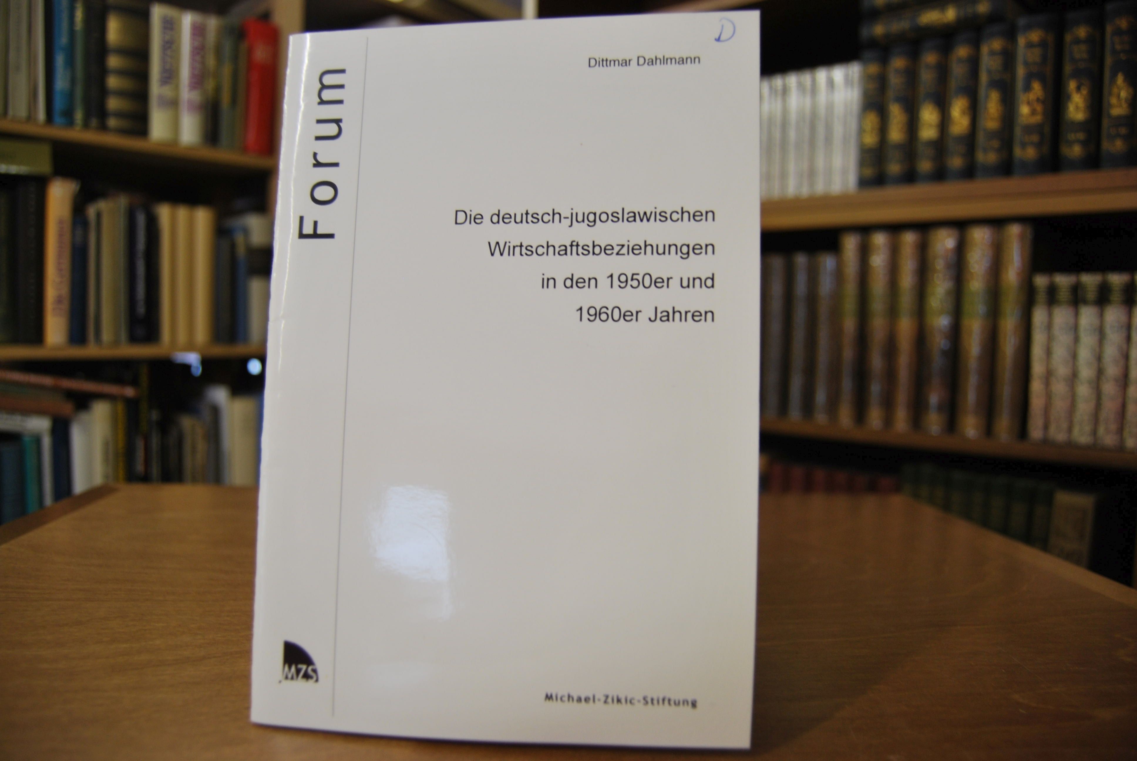 Deutsch-jugoslawische Wirtschaftsbeziehungen in den 1950er und 1960er Jahren.