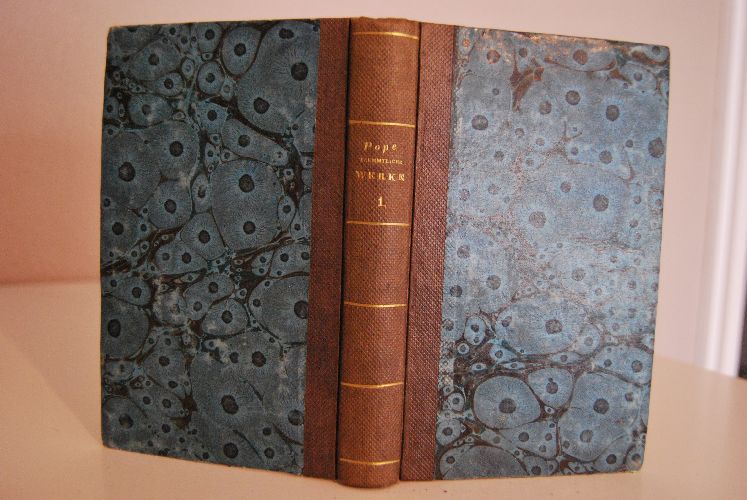 Des Alexander Pope Esq. sämmtliche Werke mit Wilh. Warburtons Commentar und Anmerkungen. 1. Band (apart).