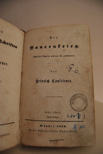 Sammlung ausgewählter Schriften 12.-15 Bändchen. Enthält Der Bauernkrieg. Historisches Gemälde aus dem 18. Jahrhundert. 1.+ 2. Theil. Der Geizhals. Baas Gansendonck