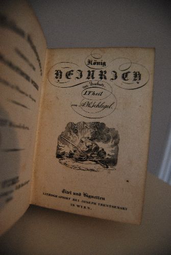 William Shakespeare`s Saemmtliche Dramatische Werke übersetzt im Metrum des Originals.XV.-XIX. Bändchen in einem Band (apart).