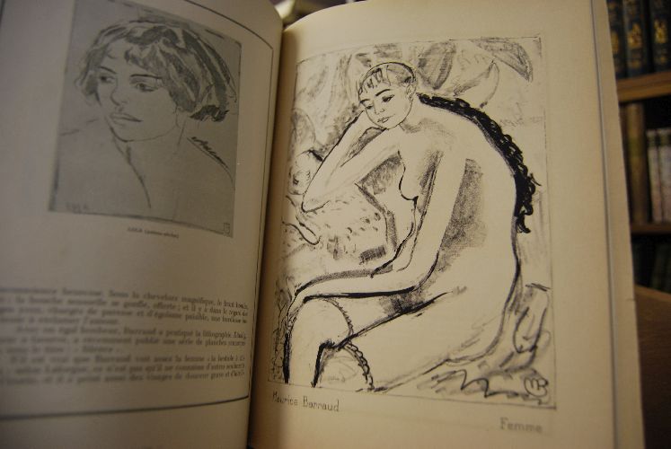 Pages d`Art. Revue Mensuelle Suisse Illustree Beaux-Arts, Litterature, Musique. 3. Jahrgang Nummern 3. 1917. Mit 2 Lithographien Maurice Barraud (Maurice Barraud par lui-meme+Femme).