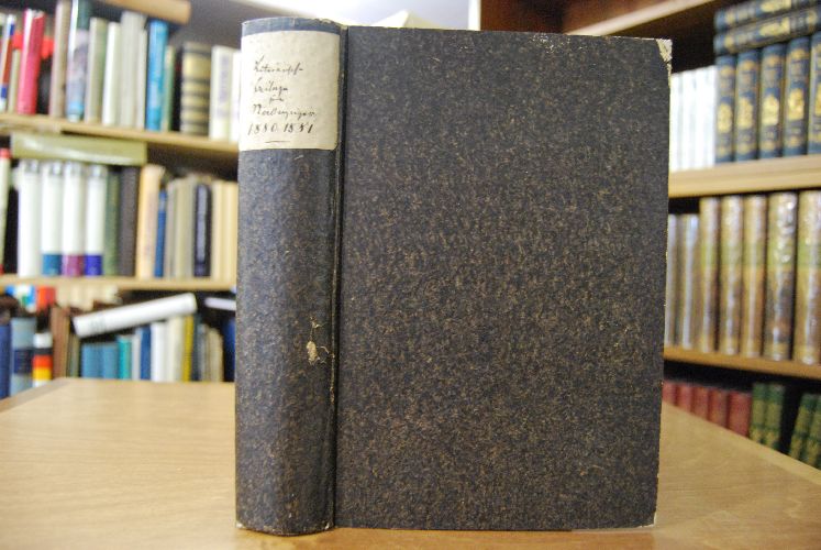 Literarische Beilage des Staats-Anzeigers für Württemberg 1880 und 1881.
