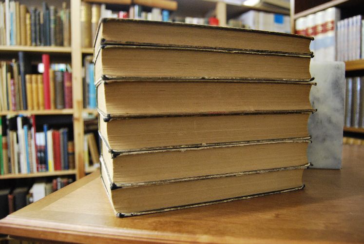 Allgemeines Künstler-Lexicon. Leben und Werke der berühmtesten Bildenden Künstler. Bde. 1-5 und der Nachtragsband als 6. Band.
