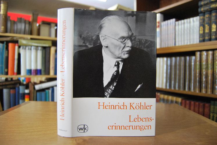 Heinrich Köhler. Lebenserinnerungen des Politikers und Staatsmannes 1878-1949.
