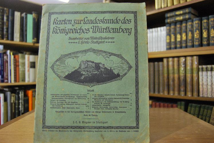 Karten zur Landeskunde des Königreiches Württemberg.