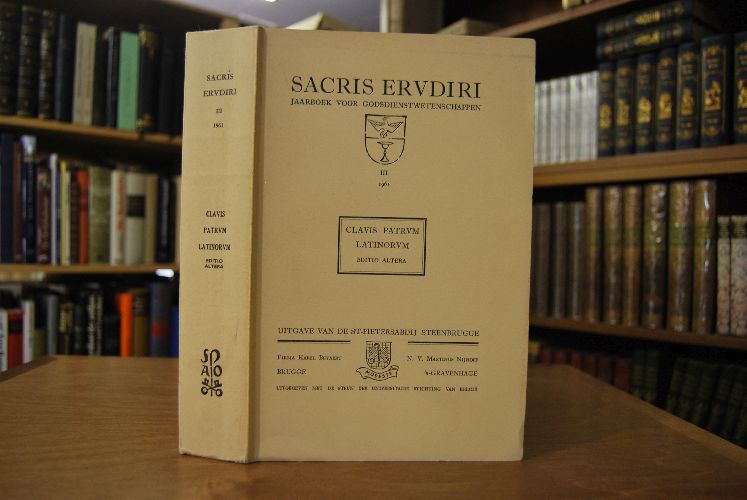 Clavis Patrum Latinorum qua in novum Corpus Christianorum edendum optimas quasque scriptorum recensionis a Tertulliano ad Bedam commode recludit.