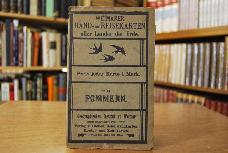 Weimarer Hand- und Reisekarten aller Länder der Erde. Nr. 13. Pommern.