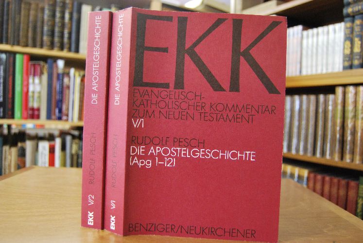 Die Apostelgeschichte. Teilbd. 1 Apg 1 -12 + Teilbd. 2 Apg 13-28 (komplett).