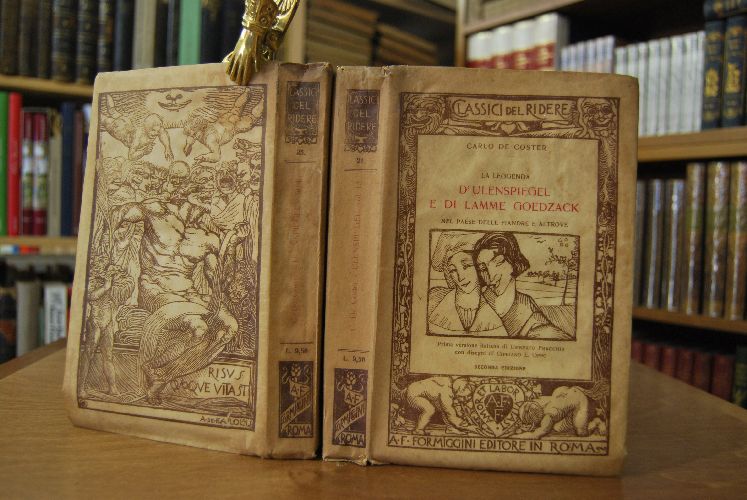 La Leggenda d`Ulenspiegel e di Lamme Goedzack. Nel paese delle fiandre e altrove. Bde. 1+2.