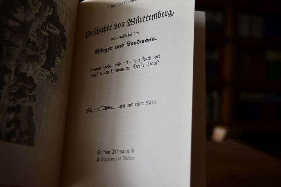 Geschichte von Württemberg neu erzählt für den Bürger und Landmann