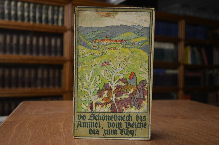 Schülerkarte des Kantons Baselland. Vo Schönebuech bis Ammel, vom Belche bis zum Rhy!
