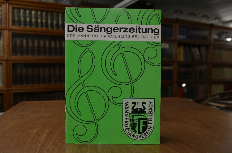Vereinsmitteilungen des Männergesangvereins Fellbach e.V. Nr. 28, Dezemeber 1971, 13. Jahrgang