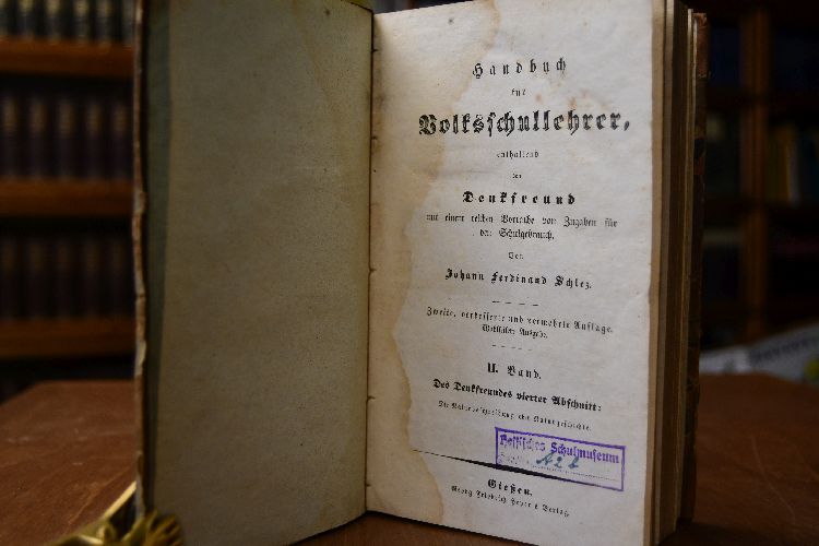 Handbuch für Volksschullehrer, enthaltend den Denkfreund mit einem reichen Vorrathe von Zugaben für den Schulgebrauch. II. Band (apart) Die Naturbeschreibung oder Naturgeschichte.