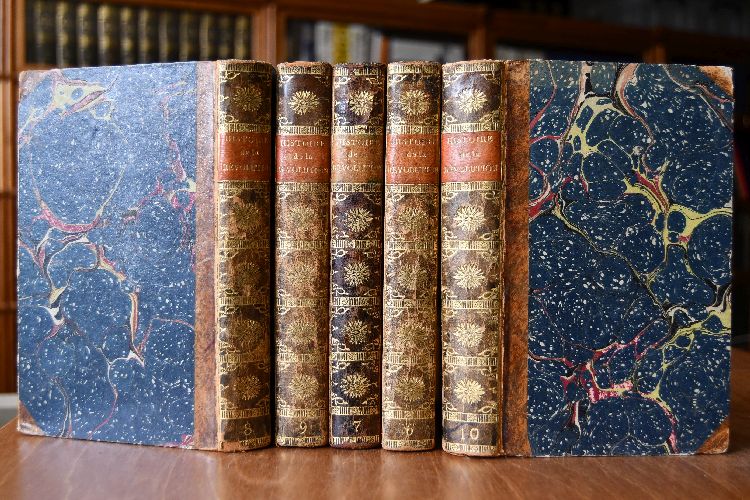Histoire de la revolution de France, pendant les dernieres annees du Regne de Louis XVI. Bde. 6-10 (von 10).