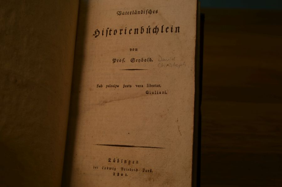 Vaterländisches Historienbüchlein